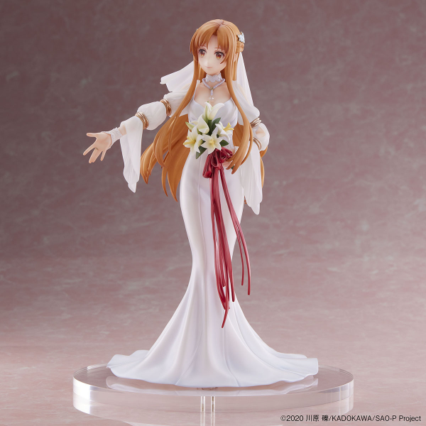 Design COCO Sword Art Online Asuna Wedding Ver. 1/7 Complete Figure