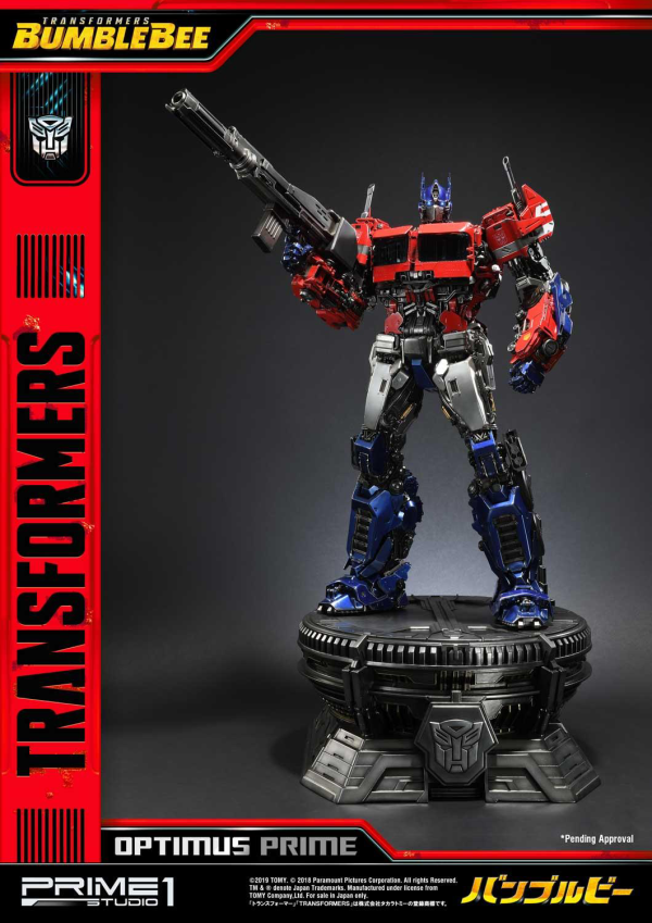 Prime 1 Studio Museum Masterline Transformers: Bumblebee (Film) Optimus Prime Cybertron Edition | 4562471909009