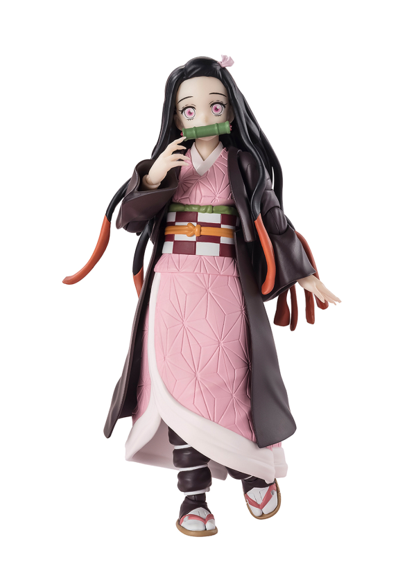 BANDAI Tamashii Nezuko Kamado "Demon Slayer: Kimetsu no Yaiba", TAMASHII NATIONS S.H.Figuarts