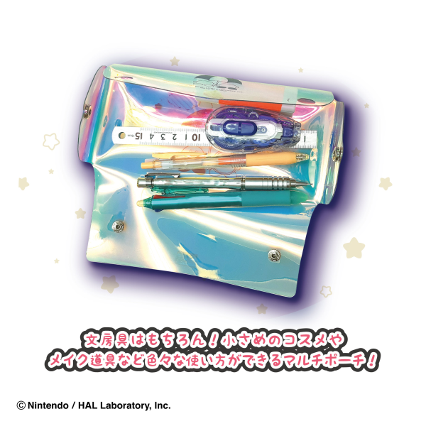 Kirby's Dream Land Clear Aurora Pouch