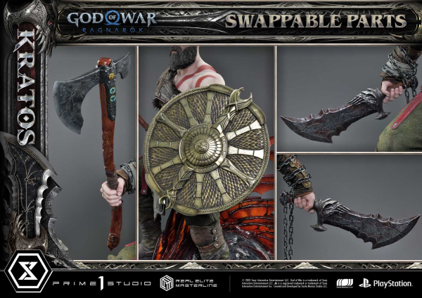 Prime 1 Studio Real Elite Masterline God of War: Ragnarok Kratos Regular Version(4582647120786)(4582647120786)