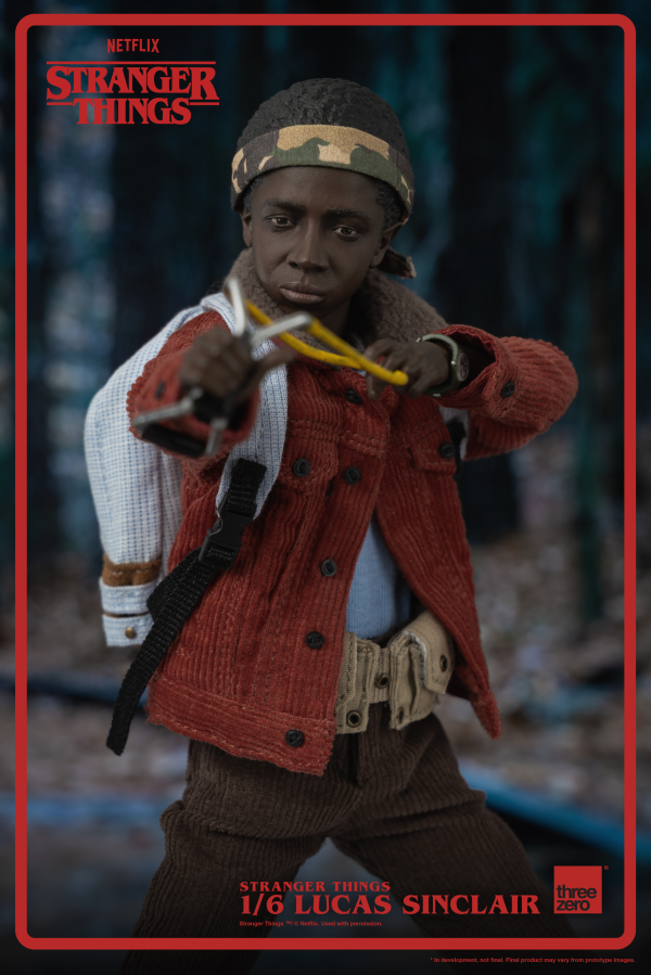 STRANGER THINGS LUCAS SINCLAIR 1/6 SCALE FIG