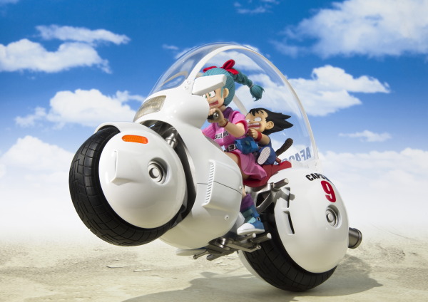 BANDAI Tamashii BULMA‘S MOTORCYCLE -HOIPOI CAPSULE No.9- "DRAGON BALL SERIES", TAMASHII NATIONS S.H.Figuarts