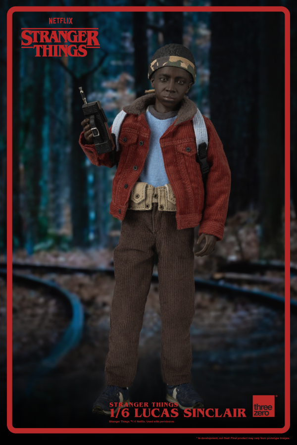 STRANGER THINGS LUCAS SINCLAIR 1/6 SCALE FIG