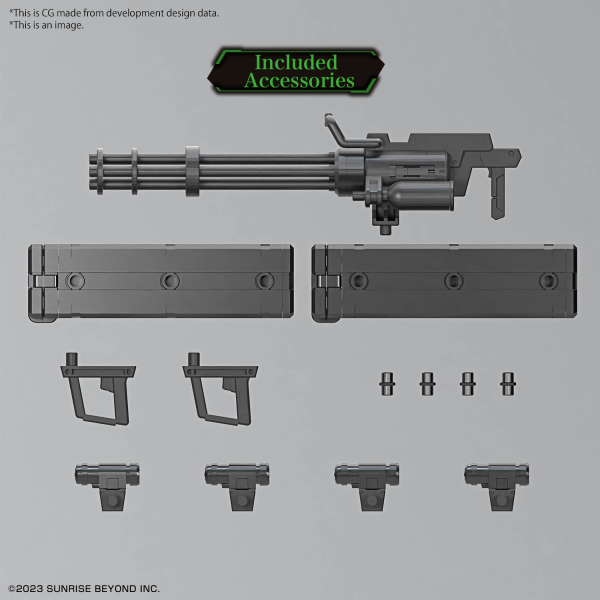 BANDAI Hobby HG 1/72 AMAIM Warrior at the Borderline Weapon Set8