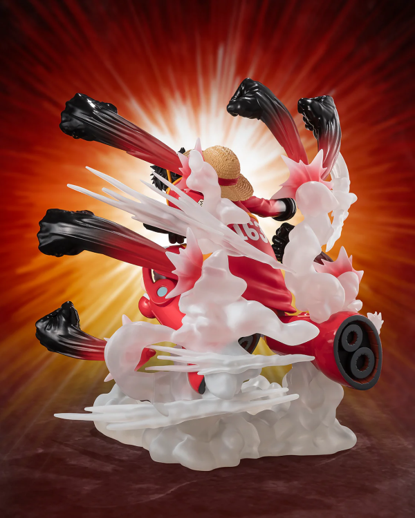 TAMASHII NATIONS [EXTRA BATTLE] MONKEY.D.LUFFY -GUM-GUM HAWK GATLING- "ONE PIECE", TAMASHII NATIONS FiguartsZERO | 4573102675040