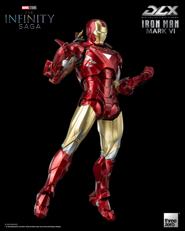 Three Zero Marvel Studios: The Infinity Saga: DLX Iron Man Mark 6