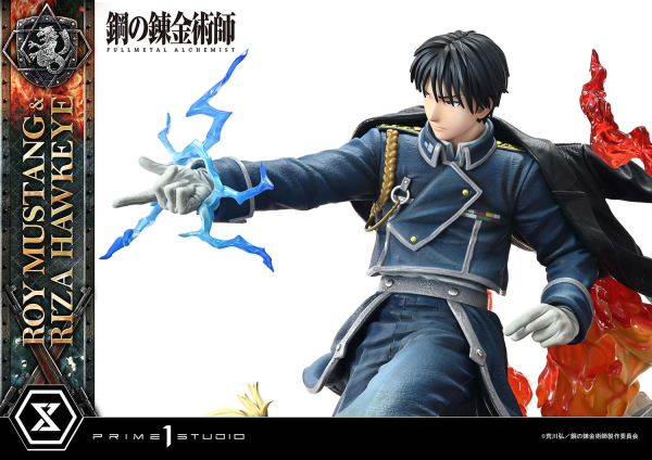 Prime 1 Studio Concept Masterline Fullmetal Alchemist Roy Mustang & Riza Hawkeye DX Bonus Version | 4580708049595