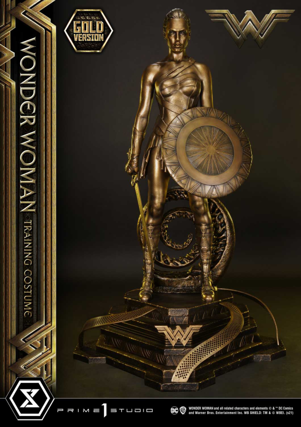 Prime 1 Studio Museum Masterline Wonder Woman (Film) Wonder Woman Training Costume Gold Version | 4580708041179