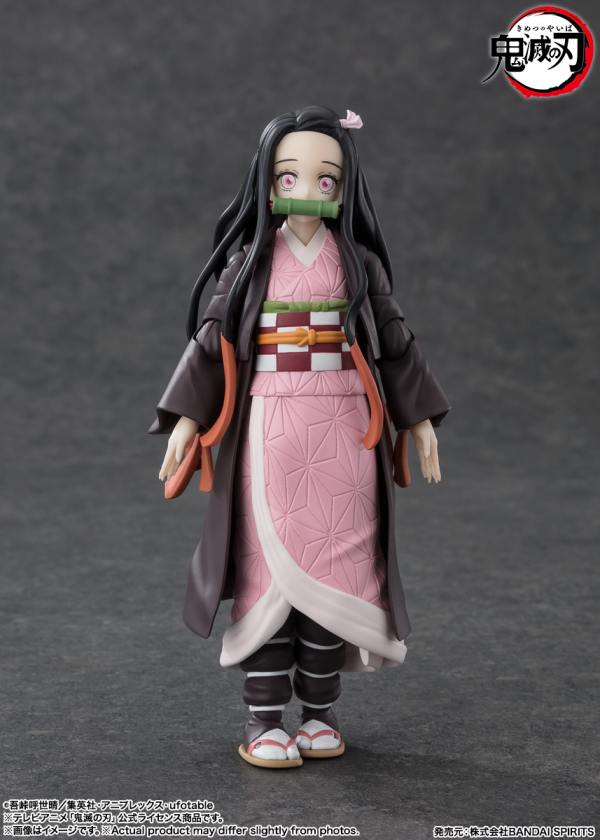 BANDAI Tamashii Nezuko Kamado "Demon Slayer: Kimetsu no Yaiba", TAMASHII NATIONS S.H.Figuarts