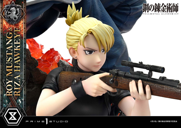 Prime 1 Studio Concept Masterline Fullmetal Alchemist Roy Mustang & Riza Hawkeye DX Bonus Version | 4580708049595