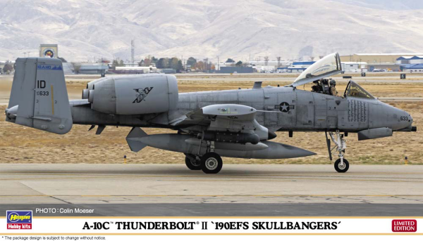 Hasegawa 1/72  A-10C THUNDERBOLT II "190EFS SKULLBANGERS(4967834024519)(4967834024519)