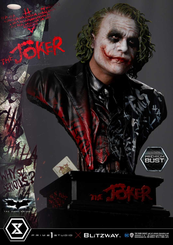 Prime 1 Studio Premium Bust The Dark Knight (Film) The Joker | 4580708034096