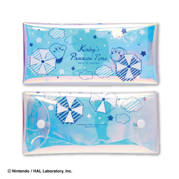 Kirby's Dream Land Clear Aurora Pouch