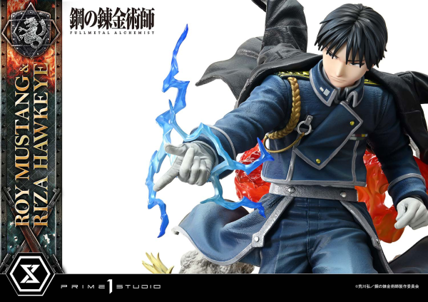 Prime 1 Studio Concept Masterline Fullmetal Alchemist Roy Mustang & Riza Hawkeye DX Bonus Version | 4580708049595