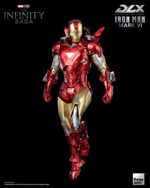 Three Zero Marvel Studios: The Infinity Saga: DLX Iron Man Mark 6