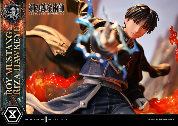 Prime 1 Studio Concept Masterline Fullmetal Alchemist Roy Mustang & Riza Hawkeye DX Bonus Version | 4580708049595