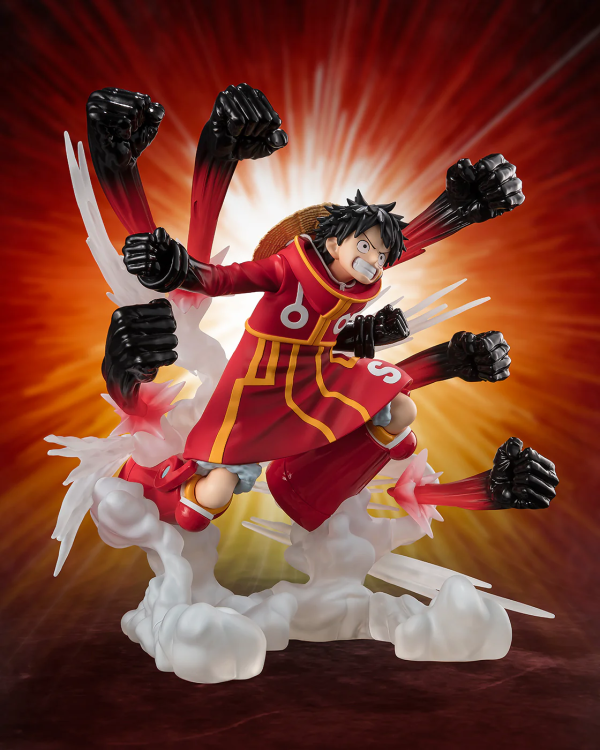 TAMASHII NATIONS [EXTRA BATTLE] MONKEY.D.LUFFY -GUM-GUM HAWK GATLING- "ONE PIECE", TAMASHII NATIONS FiguartsZERO | 4573102675040