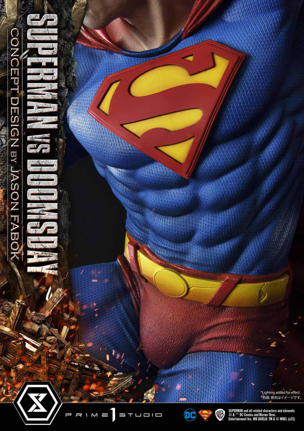 Prime 1 Studio Ultimate Museum Masterline Superman (Comics) Superman VS Doomsday (Concept By Jason Fabok) Deluxe Version(4580708034164)(4580708034164)