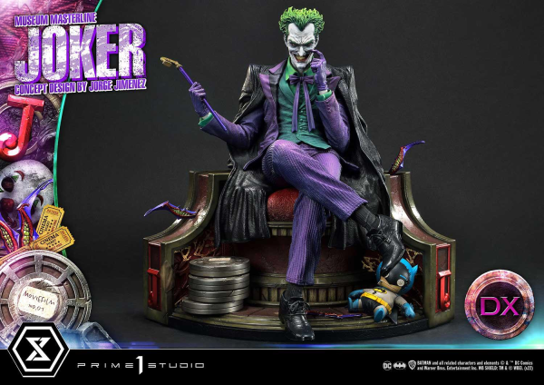 Prime 1 Studio Museum Masterline Batman (Comics) The Joker (Concept Design by Jorge Jimenez) DX Bonus Version | 4580708041216