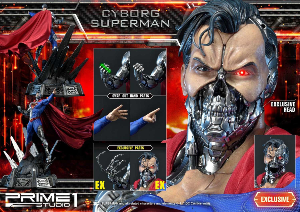 Prime 1 Studio Museum Masterline Superman (Comics) Cyborg Superman EX Version | 4562471908019