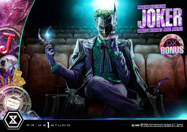 Prime 1 Studio Museum Masterline Batman (Comics) The Joker (Concept Design by Jorge Jimenez) DX Bonus Version | 4580708041216