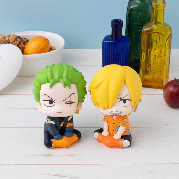 MegaHouse Lookup ONE PIECE Roronoa Zoro & Sanji Ver. Future Island Egghead【with gift】(4535123843686)(4535123843686)