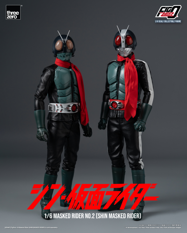 threezero FigZero 1/6 Masked Rider No.2 (SHIN MASKED RIDER)(4895250807969)(4895250807969)