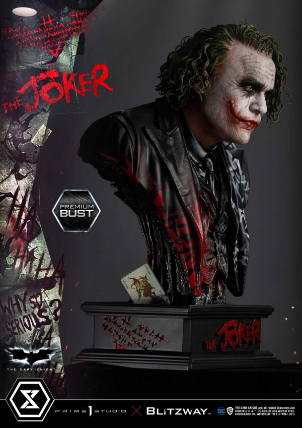 Prime 1 Studio Premium Bust The Dark Knight (Film) The Joker | 4580708034096