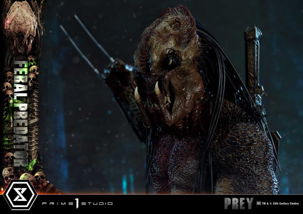 Prime 1 Studio Museum Masterline Prey Feral Predator Deluxe Version(4582647120731)(4582647120731)