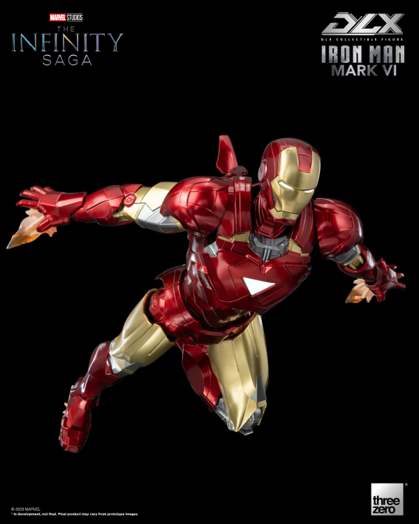 Three Zero Marvel Studios: The Infinity Saga: DLX Iron Man Mark 6