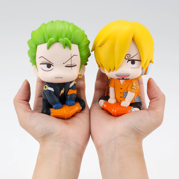 MegaHouse Lookup ONE PIECE Roronoa Zoro & Sanji Ver. Future Island Egghead【with gift】(4535123843686)(4535123843686)