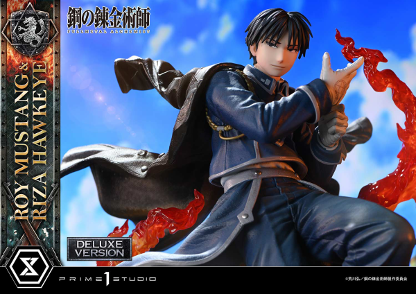 Prime 1 Studio Concept Masterline Fullmetal Alchemist Roy Mustang & Riza Hawkeye DX Bonus Version | 4580708049595