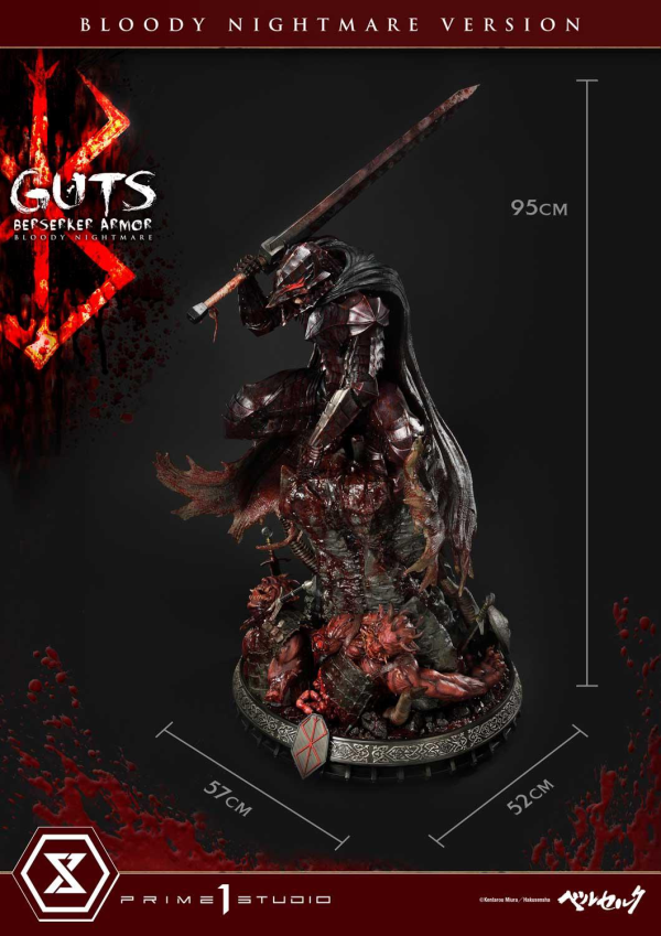 Prime 1 Studio Ultimate Premium Masterline Berserk Guts, Berserker Armor Bloody Nightmare(4580708040578)(4580708040578)