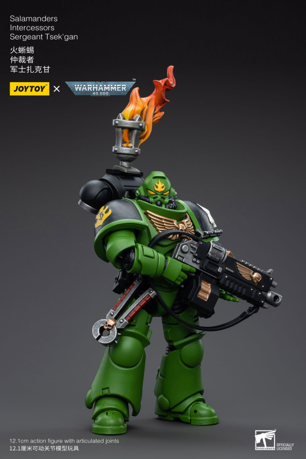 Joy Toy Salamanders Intercessors Sergeant Tsek'gan