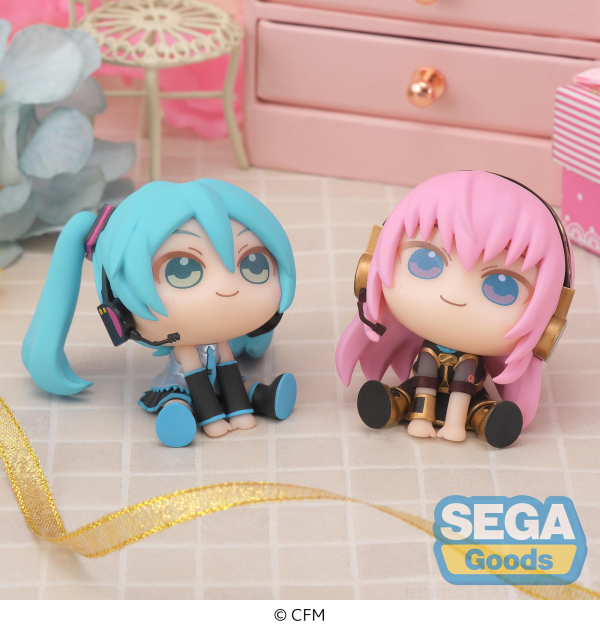 SEGA QyuruMe "Hatsune Miku" Series Mini Figure "Hatsune Miku & Megurine Luka" (EX)