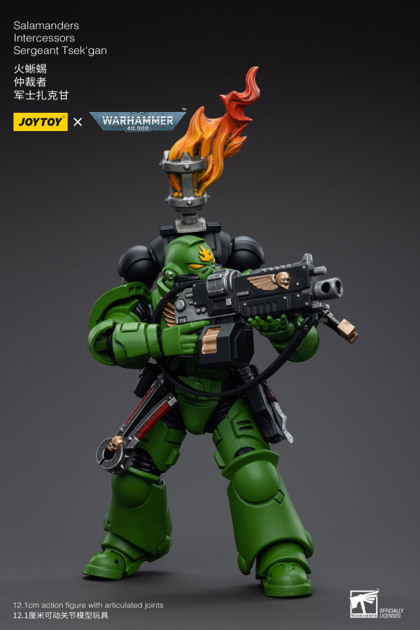 Joy Toy Salamanders Intercessors Sergeant Tsek'gan