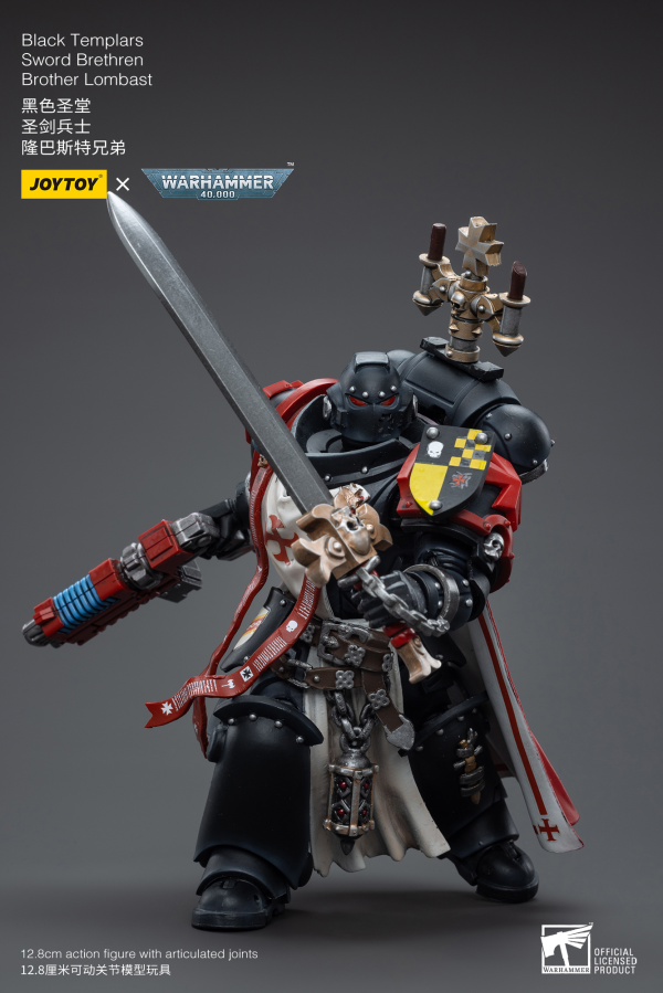 Joy Toy Black Templars Sword Brethren Brother Lombast