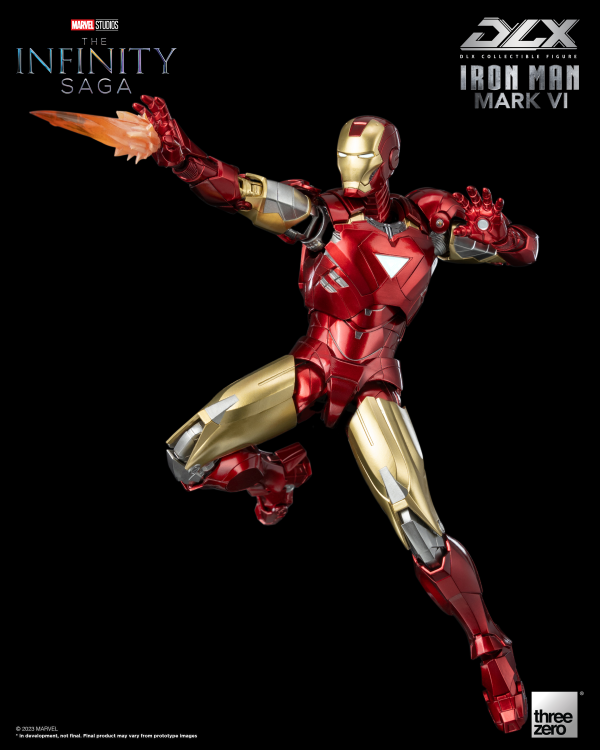 Three Zero Marvel Studios: The Infinity Saga: DLX Iron Man Mark 6