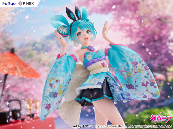 FuRyu Hatsune Miku Wa-Bunny 1/7 Scale Figure(4582655078321)(4582655078321)