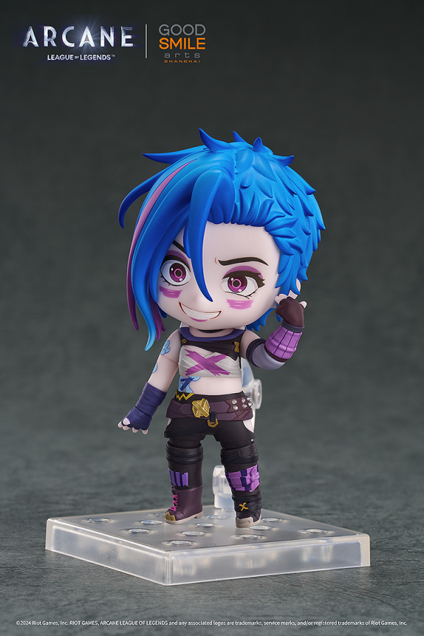 GOOD SMILE COMPANY Nendoroid Jinx (Arcane Ver.)(4580590204119)(4580590204119)