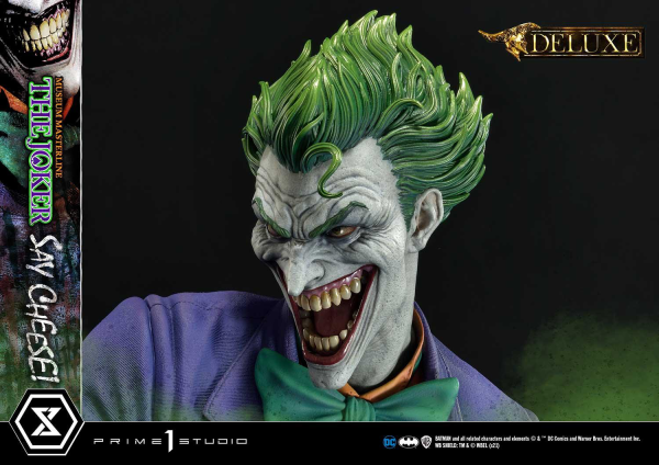 Prime 1 Studio Museum Masterline Batman (Comics) The Joker - Say Cheese DX Bonus Version | 4580708035123