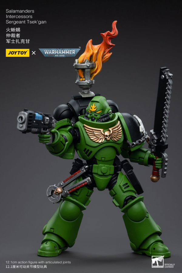 Joy Toy Salamanders Intercessors Sergeant Tsek'gan