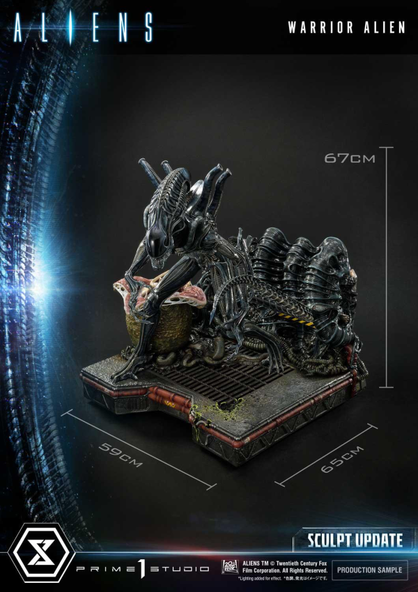 Prime 1 Studio Premium Masterline Aliens (Comics) Warrior Alien DX Bonus Version(4582535943855)(4582535943855)