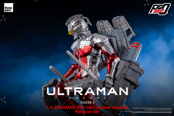 Three Zero FigZero 1/6 ULTRAMAN SUIT Ver7 (Anime Version) Weapon Set