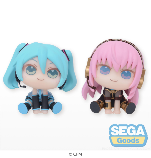 SEGA QyuruMe "Hatsune Miku" Series Mini Figure "Hatsune Miku & Megurine Luka" (EX)