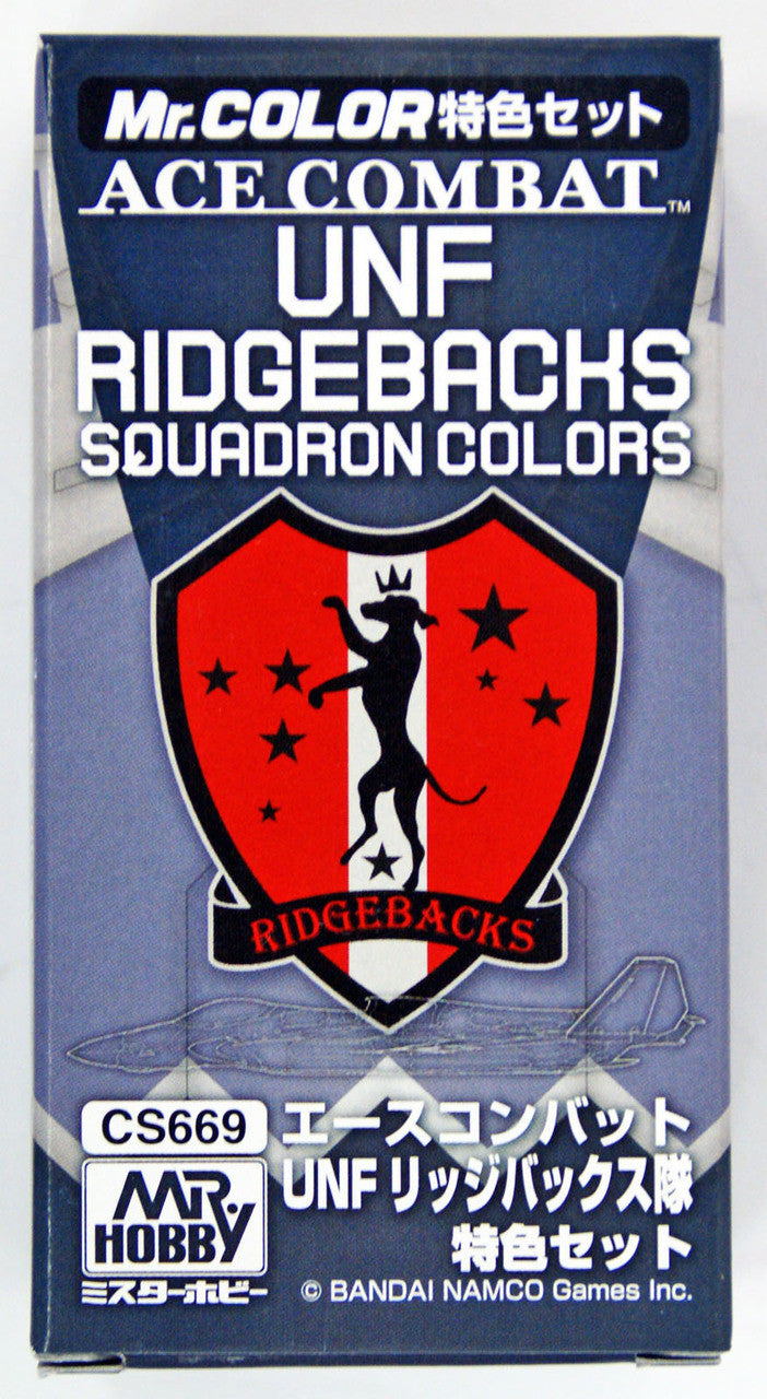 Mr Hobby Mr Color - ACE COMBAT UNF RIDGEBACKS SQUADRON COLORS