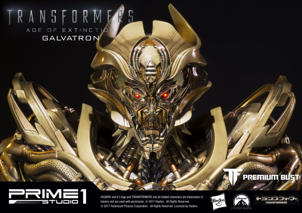 Prime 1 Studio Premium Bust Transformers: Age of Extinction (Film) Galvatron Gold Version | 4562471903762