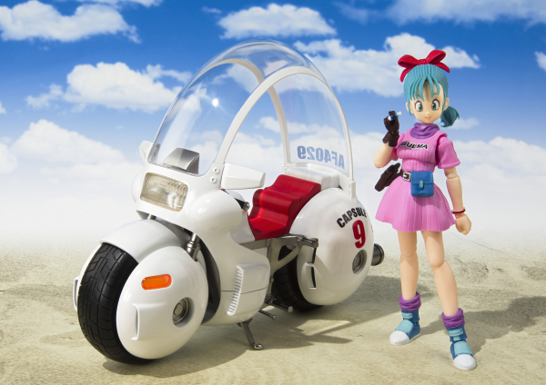 BANDAI Tamashii BULMA‘S MOTORCYCLE -HOIPOI CAPSULE No.9- "DRAGON BALL SERIES", TAMASHII NATIONS S.H.Figuarts