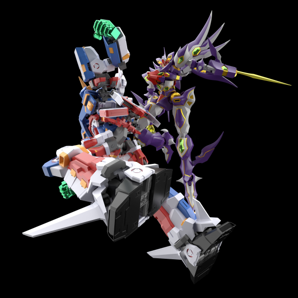 BANDAI SMP Super Robot Wars OG R-GUN Rivale & Wildschwein "Super Robot Wars OG", Shokugan SMP(4570117912702)(4570117912702)